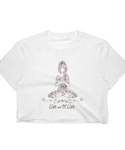 Live and Let Live - Crop top