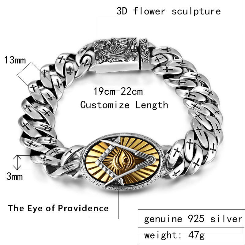 Freemason bracelet
